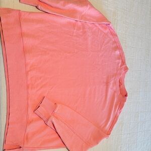 Aerie Coral Crewneck Top